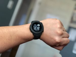 GPS Uhr als Wearable am Handgelenk