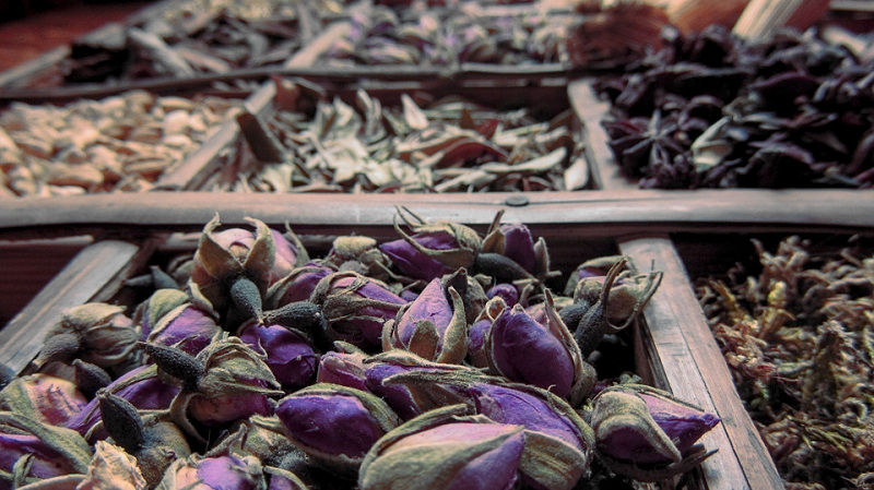 Gewürzmarkt in Marrakesh