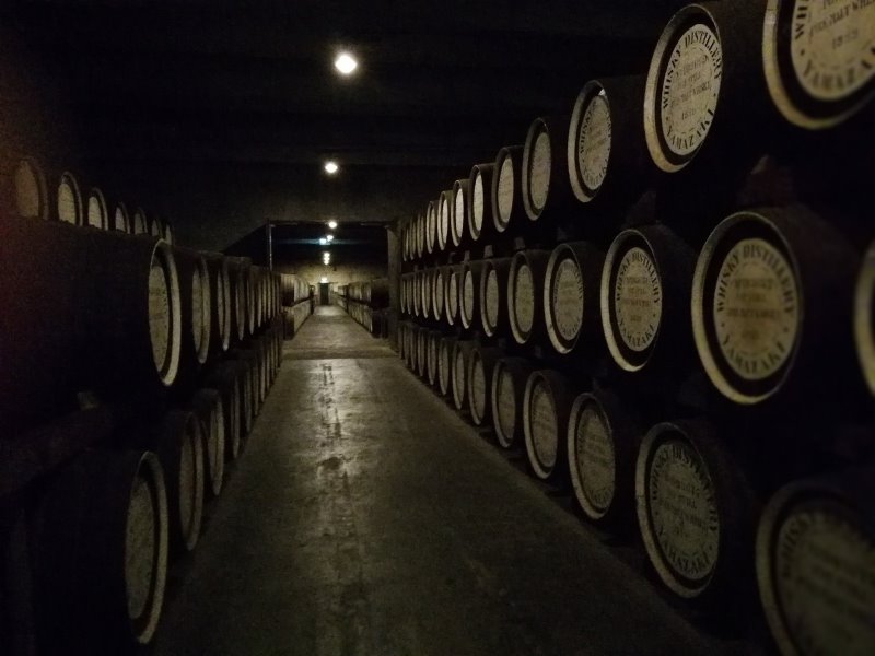 Whiskey zur Lagerung in einem Fass