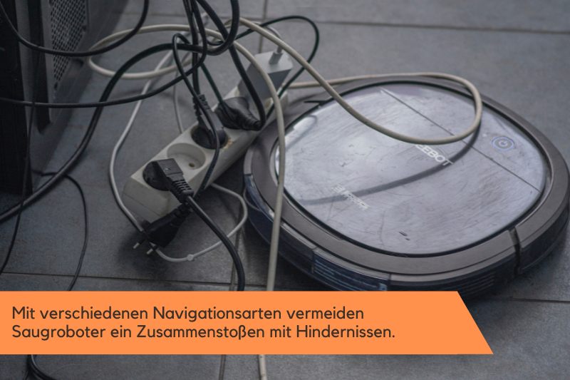 Kabel und Saugroboter