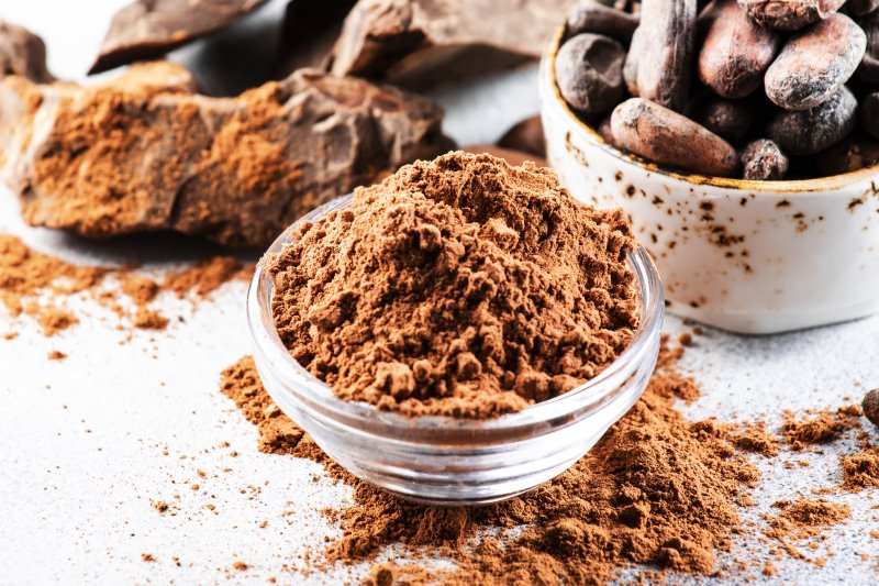Flavour Pulver besteht aus Kakaopulver und damit aus echtem Kakao
