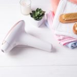 Beispielhaftes Modell für einen IPL Haarentferner für zuhause