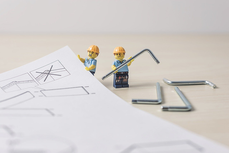 Kleine Arbeiter am Werk