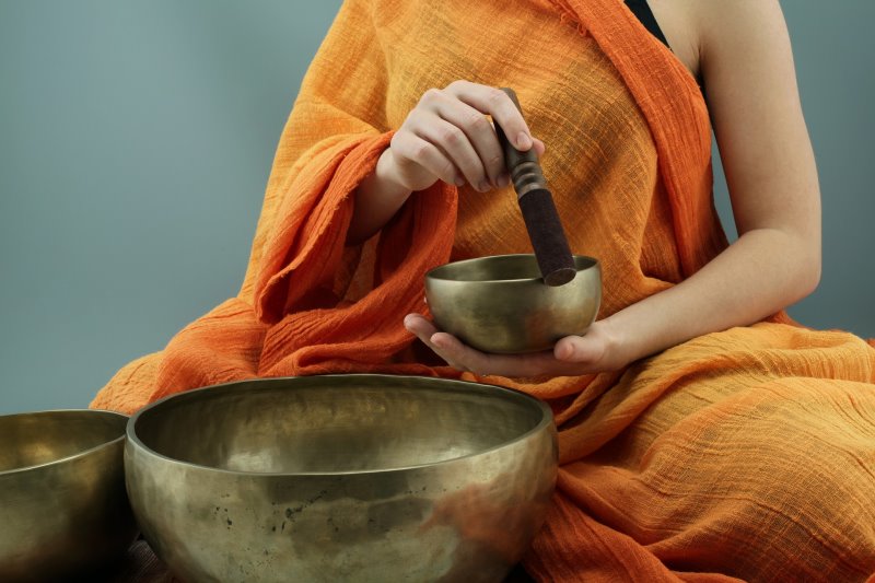 Meditation mit Klangschalen Meditation mit einer Klangschale