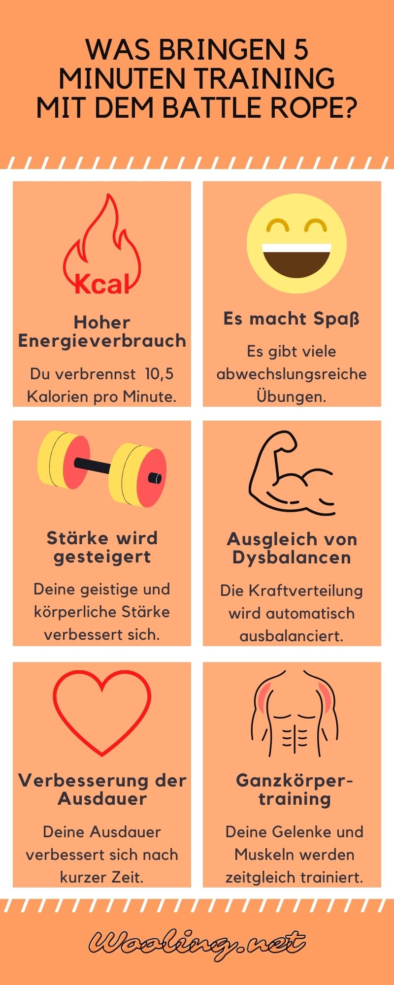 Was bringen 5 Minuten Training mit dem Battle Rope?