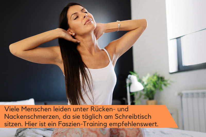 Nackenschmerzen durch Faszien-Training lindern